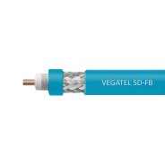 Кабель коаксиальный VEGATEL 5D-FB Cu (ГОСТ, синий)